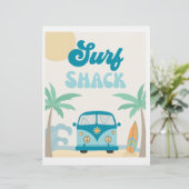 Surf Shack Sign. | Teken van de partij Surf | Beac (Staand voorkant)