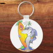Surf Shark Sleutelhanger (Voorkant)