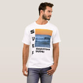 surf sheboygan t-shirt (Voorkant volledig)