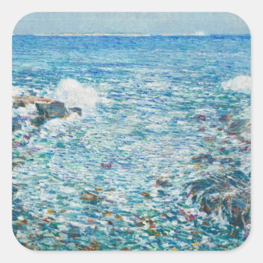 Surf, Shoals-eilanden Vierkante Sticker (Voorkant)