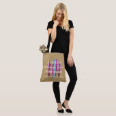 Surf Sign Customize Monogram Hawaiian Beach Bag Tote Bag (Op model)
