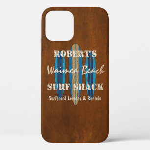 Surf Sign Customize Monogram Hawaiian Surfboards Case-Mate iPhone Case