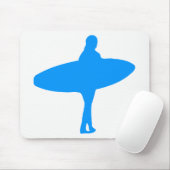 Surf Silhouet Muismat (Met muis)