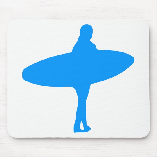 Surf Silhouet Muismat (Voorkant)