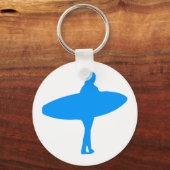 Surf Silhouet Sleutelhanger (Voorkant)