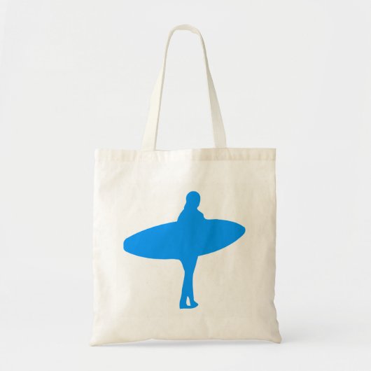 Surf Silhouet Tote Bag (Voorkant)