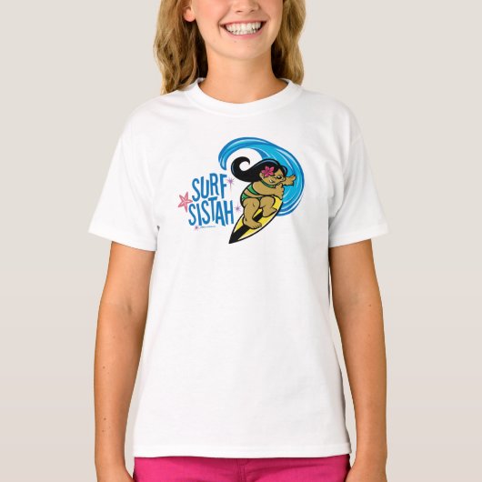Surf Sistah Full-Color T-shirt (Voorkant)