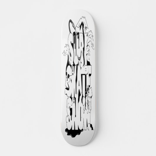 Surf Skate Sneeuw Skateboard (Voorkant)
