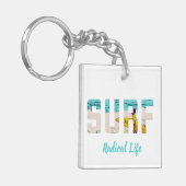 Surf Sleutelhanger (Voorkant Links)