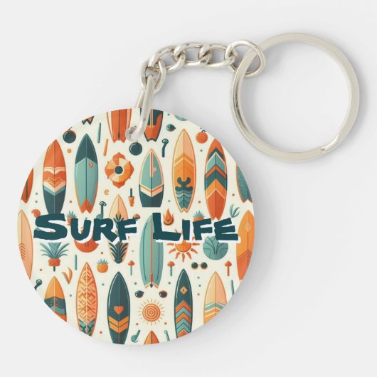 Surf Sleutelhanger (Achterkant)