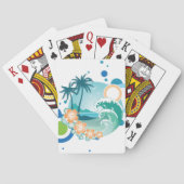 Surf spelkaarten pokerkaarten (Achterkant)