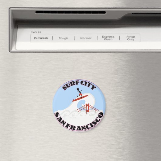 Surf Stad San Francisco Magneet (Insitu (Vaatwasser))