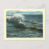  Surf Stille Oceaan Briefkaart (Voorkant)