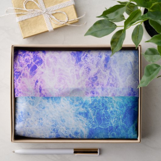 Surf stone  marble  abstract tissuepapier (Geschenk)