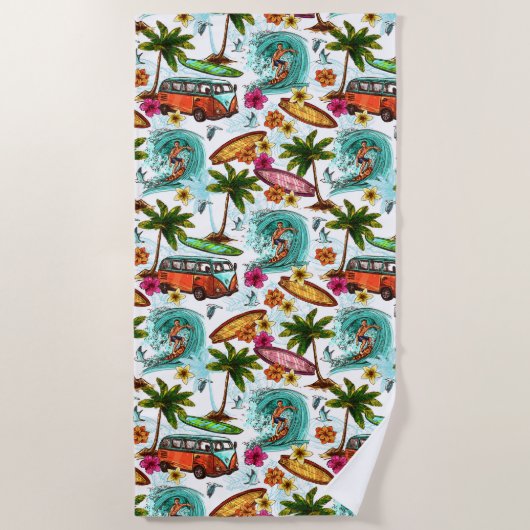 Surf Strandlaken (Voorkant)