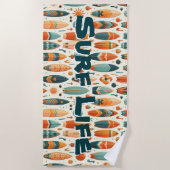 Surf Strandlaken (Voorkant)