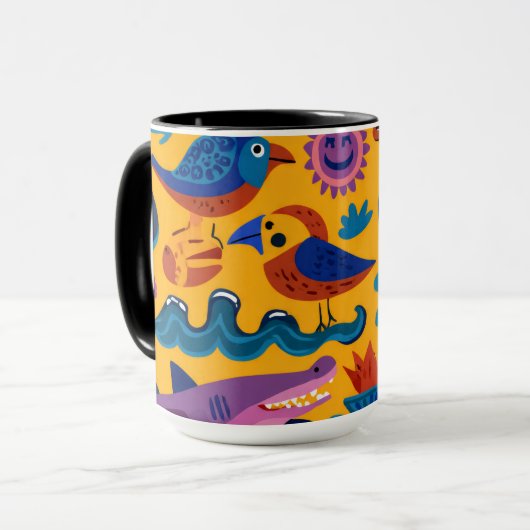 Surf & Sun Combo Mok Gift (Voorkant links)