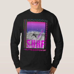 Surf  Surf Draag 80s Retro Grafisch T-shirt