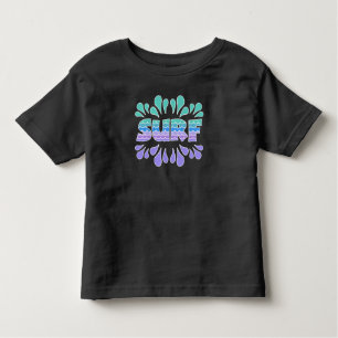 SURF-Surf met golven, kleurrijk surfen, surfer Kinder Shirts