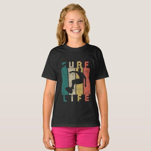 surf surfer gift t-shirt (Voorkant volledig)
