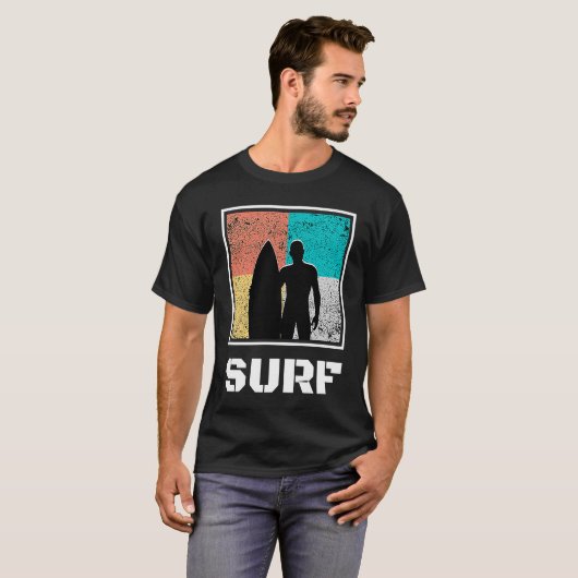 Surf Surfing Surfer T-shirt (Voorkant volledig)