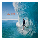 Surf Surfred Perfect Poster (Voorkant)