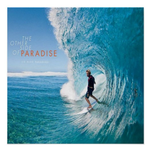 Surf Surfred Perfect Poster (Voorkant)