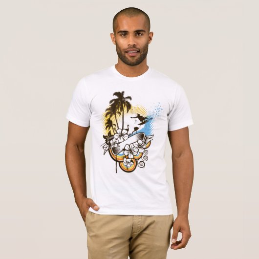 surf t-shirt (Voorkant volledig)