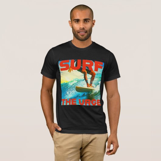 Surf T-shirt (Voorkant volledig)