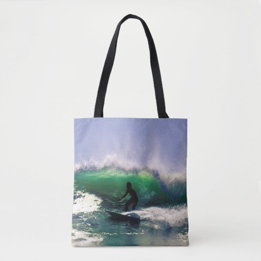 Surf Tijd Tote Bag (Voorkant)
