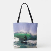 Surf Tijd Tote Bag (Achterkant)