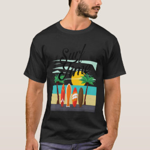 Surf-tijd voor surferzomervakantie_3 t-shirt