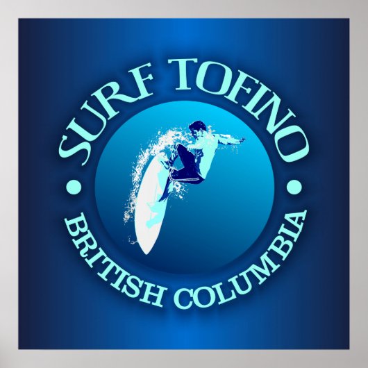 Surf Tofino Poster (Voorkant)