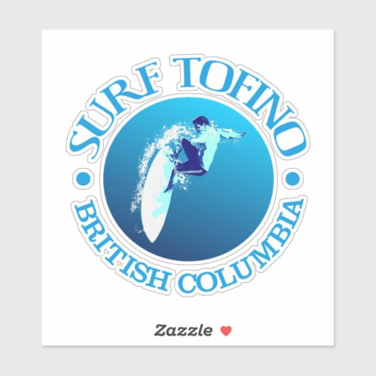 Surf Tofino Sticker (Vel)