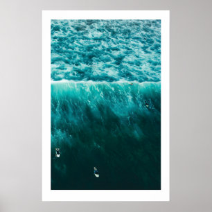 Surf Triptiek Kunstprints Scandi Oceaan Strand Poster