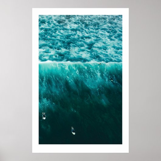 Surf Triptych Art Prints Scandi Ocean Beach (Voorkant)