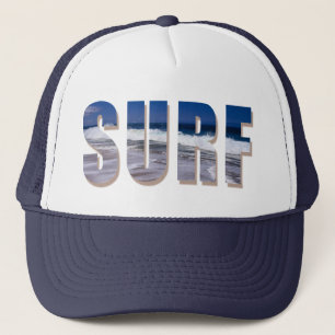 "Surf" Trucker pet met Hawaiian Wave Print
