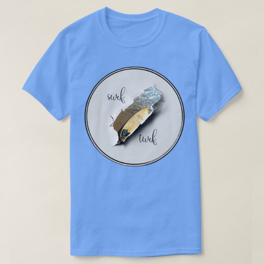 SURF TURF T-SHIRT (Design voorkant)