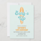 Surf - Uitnodiging om strandstralen open te breken (Voorkant)