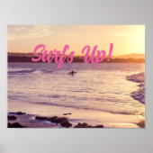 Surf Up Byron Bay Poster (Voorkant)
