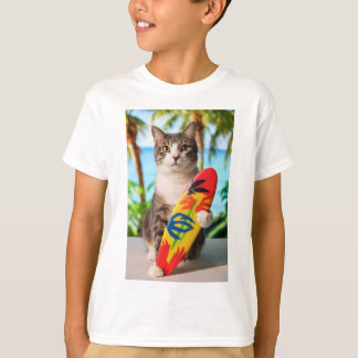 Surf Up Kat T-shirt