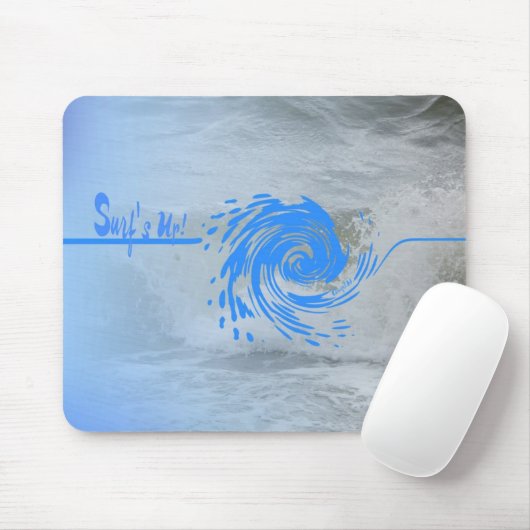 Surf Up Wave mousepad Muismat (Met muis)