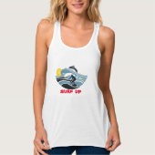 surf upT-Shirt Tanktop (Voorkant)