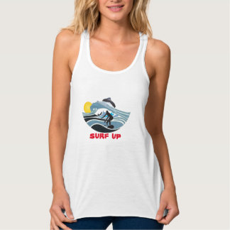 surf upT-Shirt Tanktop