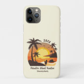  surf van  aanvalszonsondergang oranje bruin Case-Mate iPhone case (Achterkant)