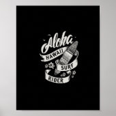 surf van aloha hawaii poster (Voorkant)