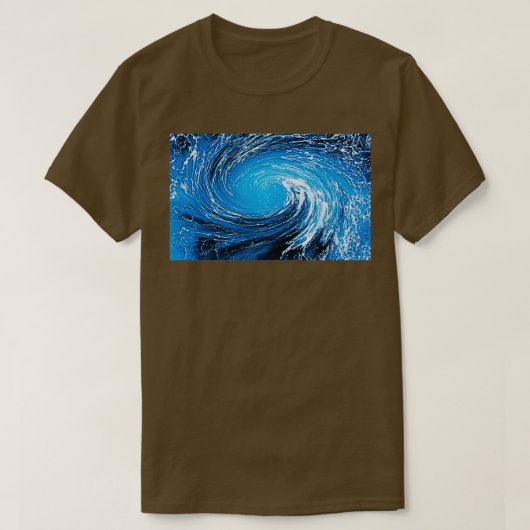 Surf van de Stille Oceaan T-shirt (Design voorkant)