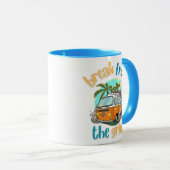 Surf Van koffiemok Mok (Voorkant rechts)