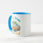 Surf Van koffiemok Mok (Voorkant links)