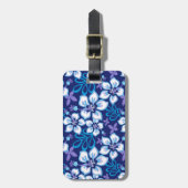 SURF van oerwoud (BLUE COMBO) Bagagelabel (Voorkant verticaal)